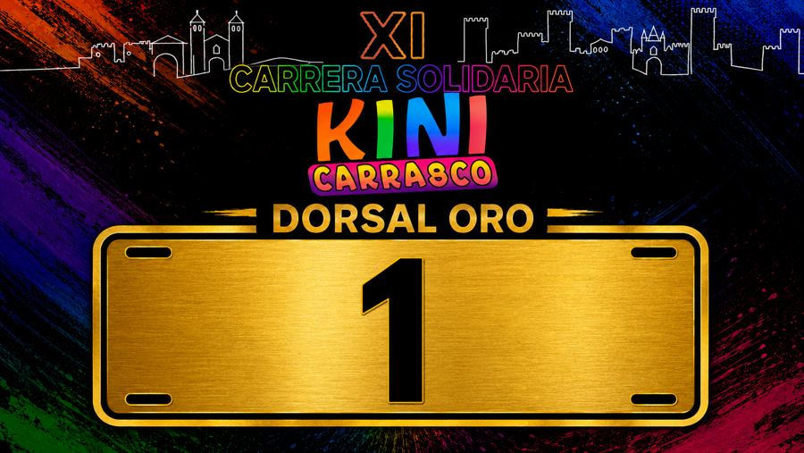 Dorsal Oro solidario
