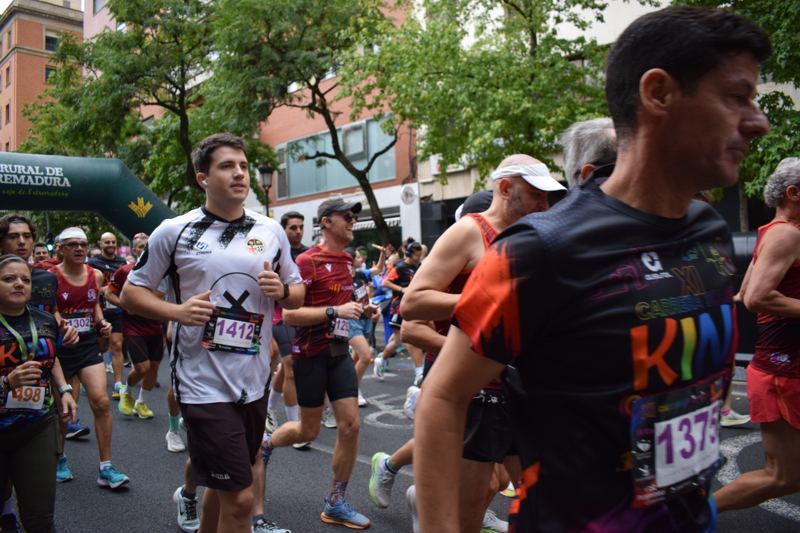 Corredores durante la carrera