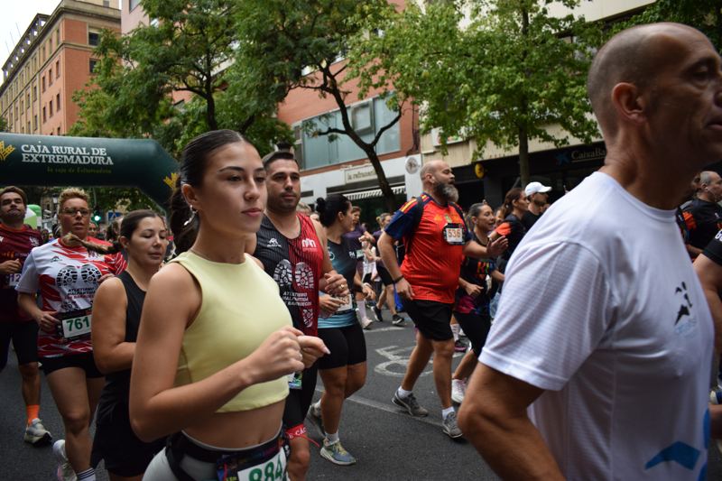Corredores durante la carrera