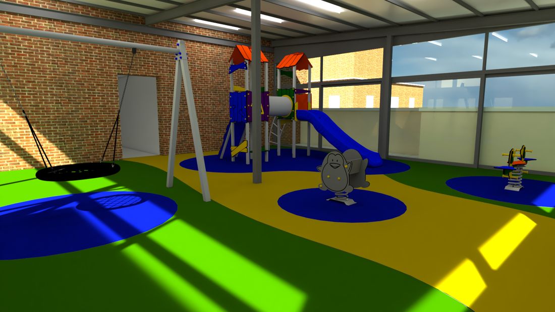 Diseño del futuro parque infantil del Hospital San Pedro de Alcántara